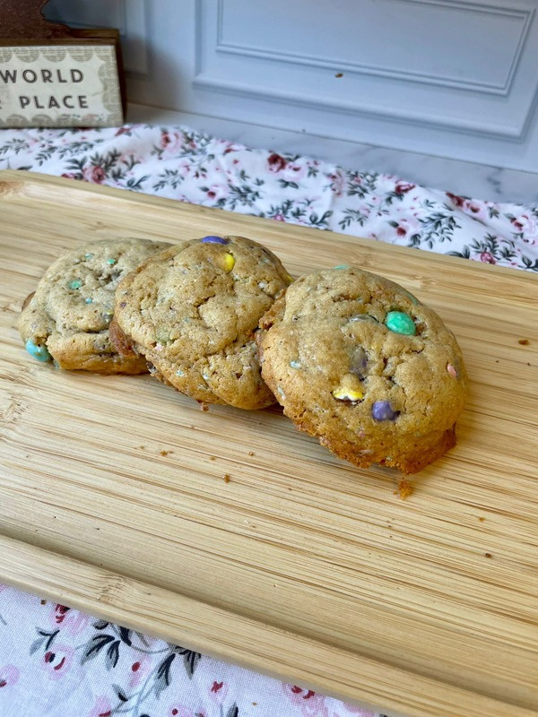 Cookies coloridos da Manu Rosa Bakery